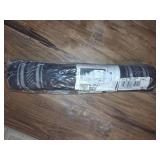 2x5 black runner rug