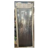 32" metal hinged screen door