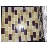 26 sheets multi brown mosaic Tile