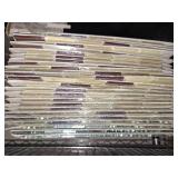 26 sheets multi brown mosaic Tile
