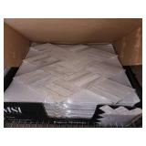 Angora rhombus marble mosaic tile