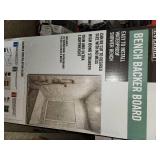 2 waterproof shower bench kits