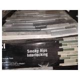 Smoky Alps interlocking mosaic Tile
