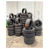 Wholesale Lot: 100+ Used Tires – Mixed Brands & Sizes (NO RESERVE)