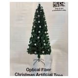 Optical Fiber Christmas Tree - Artificial Tree With Metal Stand