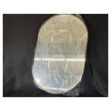 Oval Wall Mirror - Slim Metal Frame