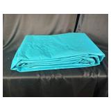 Turquoise Drop Cloth