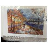 Decorative Sound Absorbing Panels - Multi-Panel Landscape Wall Art Set