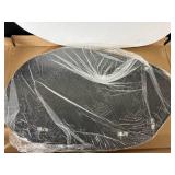 Wall Mounted Mirror - Oval Frameless