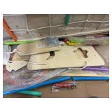 Jungle Gym - Wooden Playset Frame with Ladder & Slide