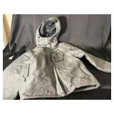Hooded Jacket - Gray, XXL