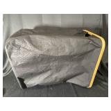 Bamboo-Frame Storage Case - Soft-Sided Black Fabric