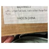 Ice Box Ice Bath Plunge Pool & PVC Plumbing Kit