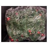 Artificial Christmas Garland - Hotop 4-Pcs 9ft Pine with Red Ornaments