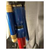 Nutcracker Figure - Hand-Painted King with Crown & Scepter