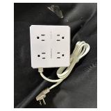 Power Strip - 4-Outlet Square Block