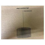 Pendant Light - Classic Fabric Shade