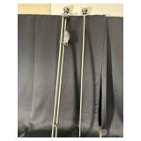 Decorative Rod Set - H. Versailtex Pewter Finish