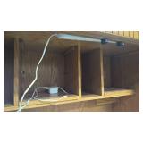 Solid wood office desk cabinet 68"x42"x24"