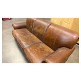 Light brown 3 seat couch