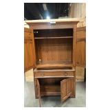 Solid wood TV cabinet