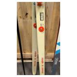 Epoke Telemark cross country skis, Kneissl cross country skis with Salomon and Aplina poles