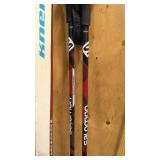 Epoke Telemark cross country skis, Kneissl cross country skis with Salomon and Aplina poles