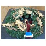 Xmas plug in wreath