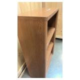 3 shelf engineered wood bookcase