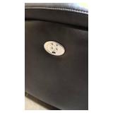 Beautiful Dark leather powered recliner