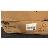 Box of 12 retrofit 5/6" Led Baffle and bulb insert