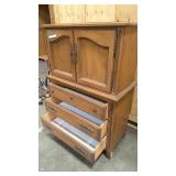 Vintage Wood Dresser