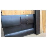 Leather king sized bed frame