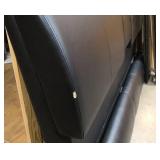 Leather king sized bed frame