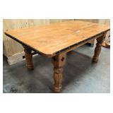 Rustic Solid Wood Farm Table
