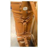 Leather vinatage range bag