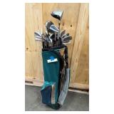 Catch all bag of misc irons and R5 driver