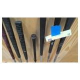 7 misc putters = ping, wilson, various sizes