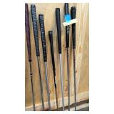 7 misc putters = ping, wilson, various sizes