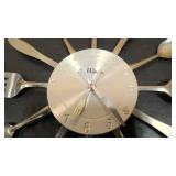 Kitchen Utensil Clock