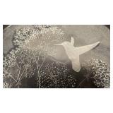 Crystal Hummingbird serving dish