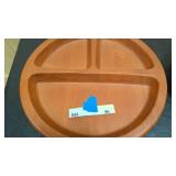 Wood Serving dish, basket, and basket with warming plate