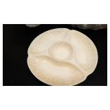 3 ceramic serving platters/dishes