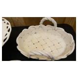 3 ceramic serving platters/dishes