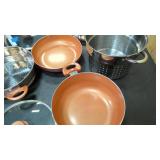 Pans, covers, and strainers