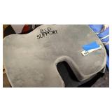 Bod Support Pillow, and two heating pads