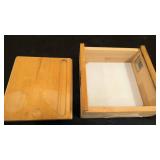 French decorative cheese box