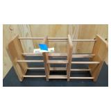 Vintage adjustable kitchen storage rack