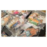 Vintage Paper dolls and misc clothes