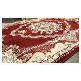 98" wide by 142" large floral super Balqees Turkish Rug